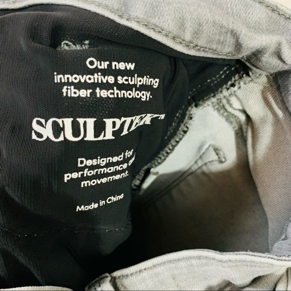 Athleta Sculptek Gray Skinny Jeans Size 6 - Picture 11 of 12